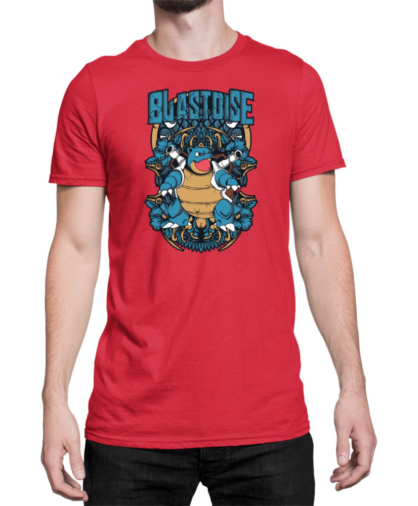 Мъжка Тениска Japan Anime Manga Blastoise