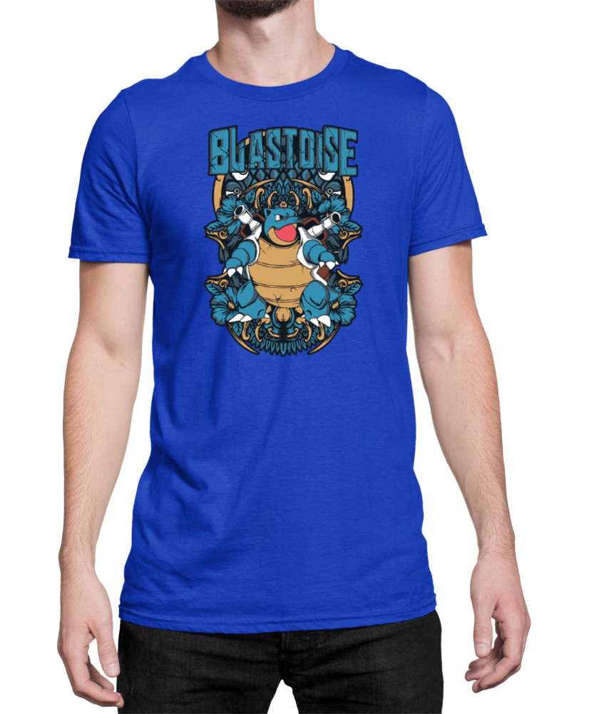 Мъжка Тениска Japan Anime Manga Blastoise