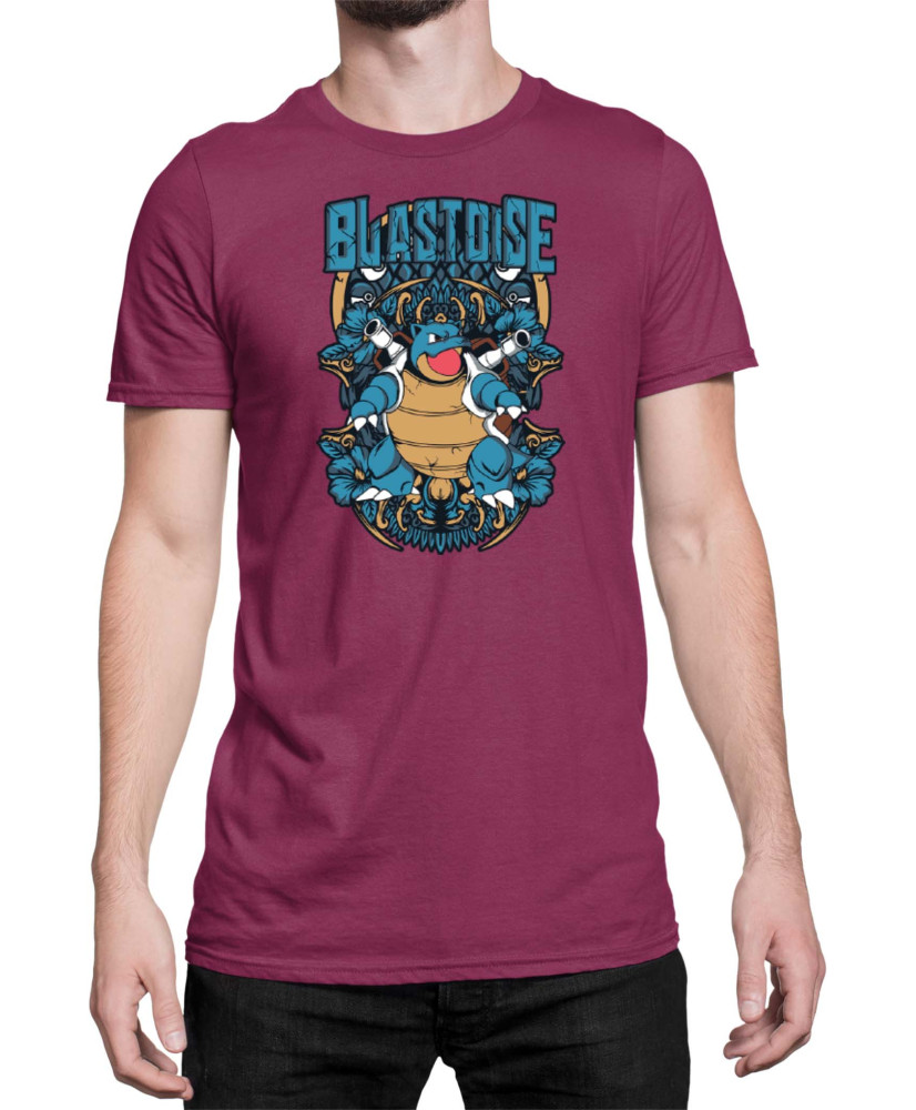 Мъжка Тениска Japan Anime Manga Blastoise
