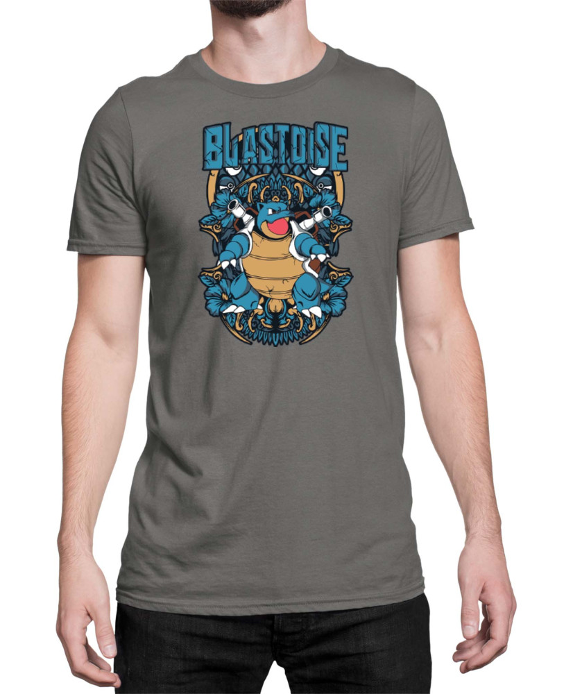 Мъжка Тениска Japan Anime Manga Blastoise