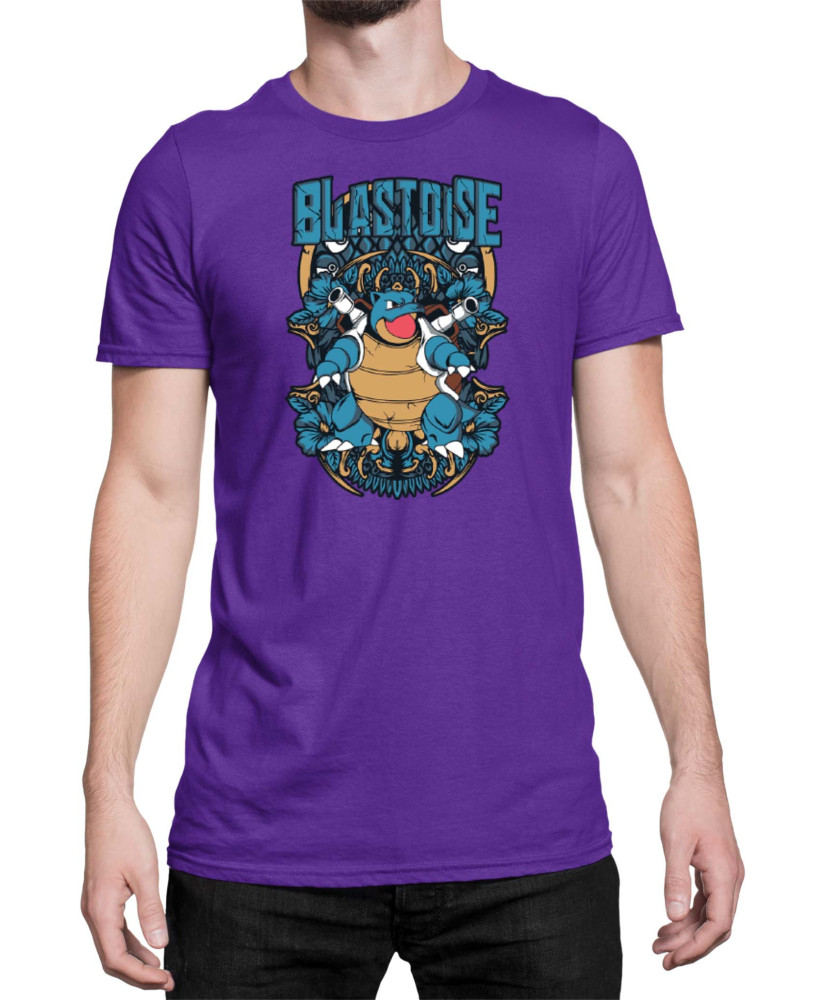 Мъжка Тениска Japan Anime Manga Blastoise