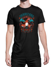 Мъжка Тениска Japan Anime Manga Charizard