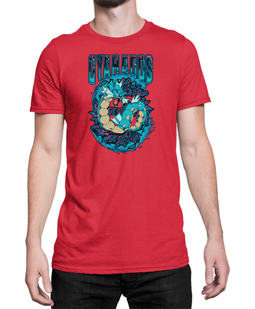 Мъжка Тениска Japan Anime Manga Gyarados