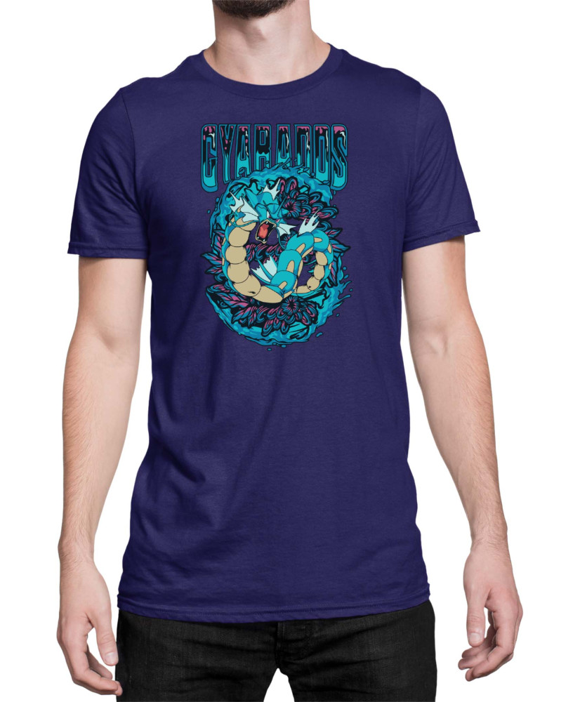 Мъжка Тениска Japan Anime Manga Gyarados Мъжка Тениска Japan Anime Manga Gyarados