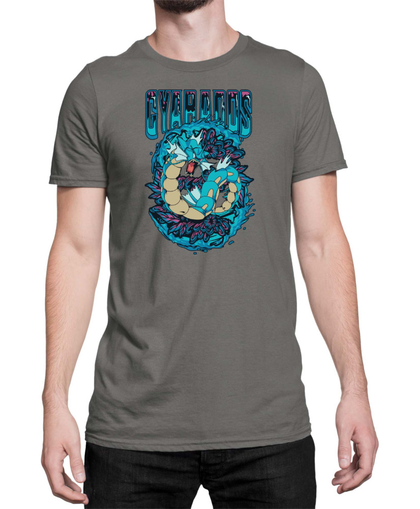 Мъжка Тениска Japan Anime Manga Gyarados