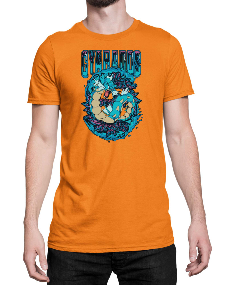 Мъжка Тениска Japan Anime Manga Gyarados