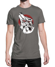 Мъжка Тениска Japan Anime Manga Princess Mononoke Wolf