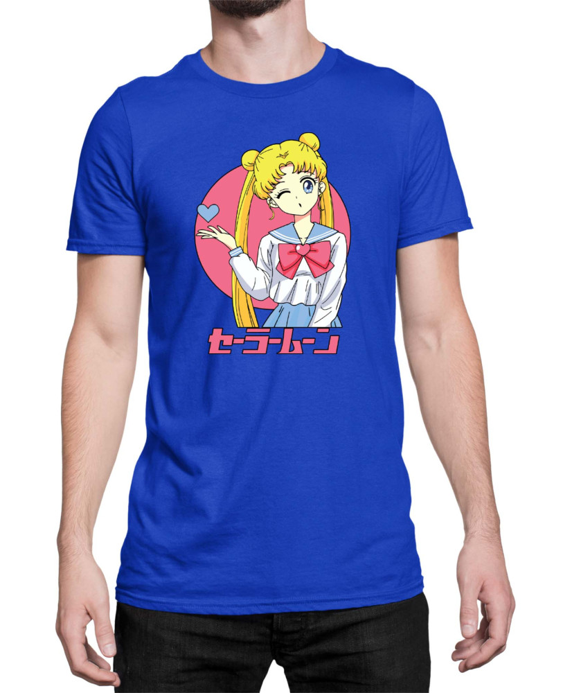 Мъжка Тениска Japan Anime Manga Sailor Princess