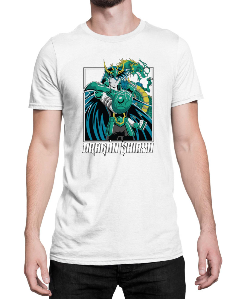 Мъжка Тениска Japan Anime Manga Dragon Shiryu