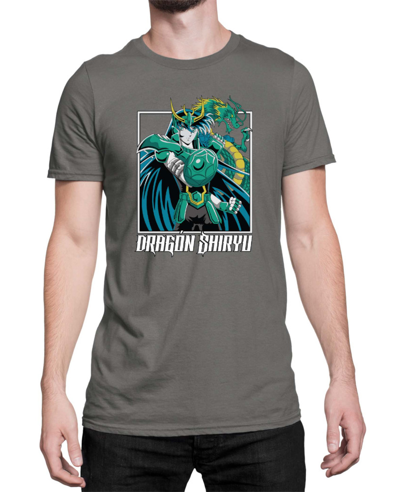 Мъжка Тениска Japan Anime Manga Dragon Shiryu