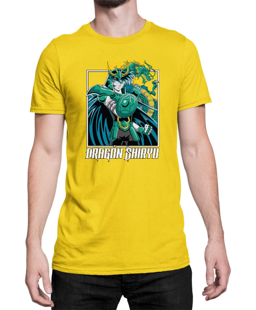 Мъжка Тениска Japan Anime Manga Dragon Shiryu