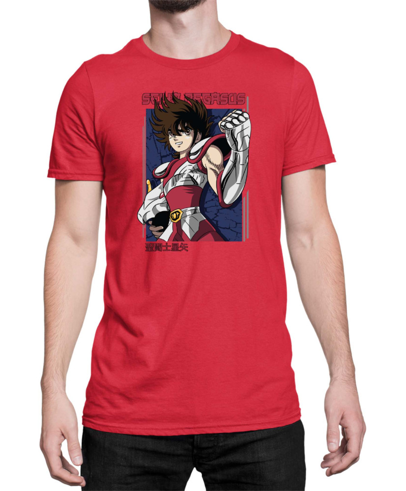 Мъжка Тениска Japan Anime Manga Pegasus Seiya