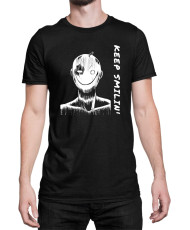 Мъжка Тениска Japan Anime Manga Are We Friends Keep Smiling