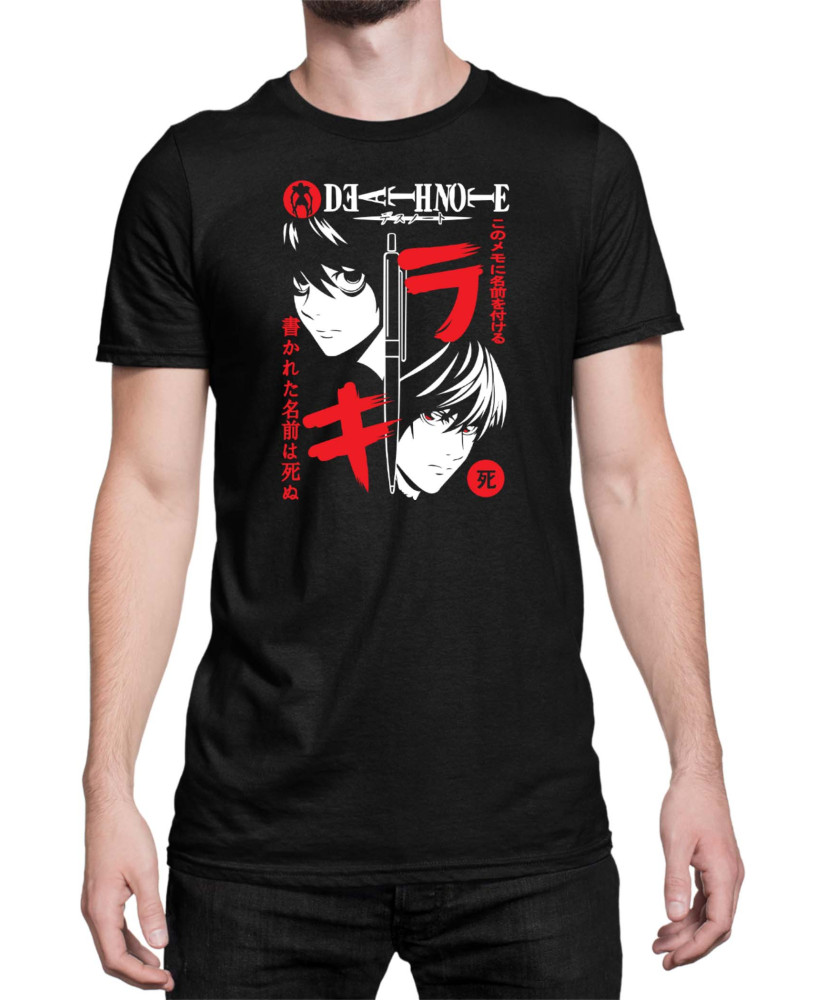 Мъжка Тениска Japan Anime Manga Death Note