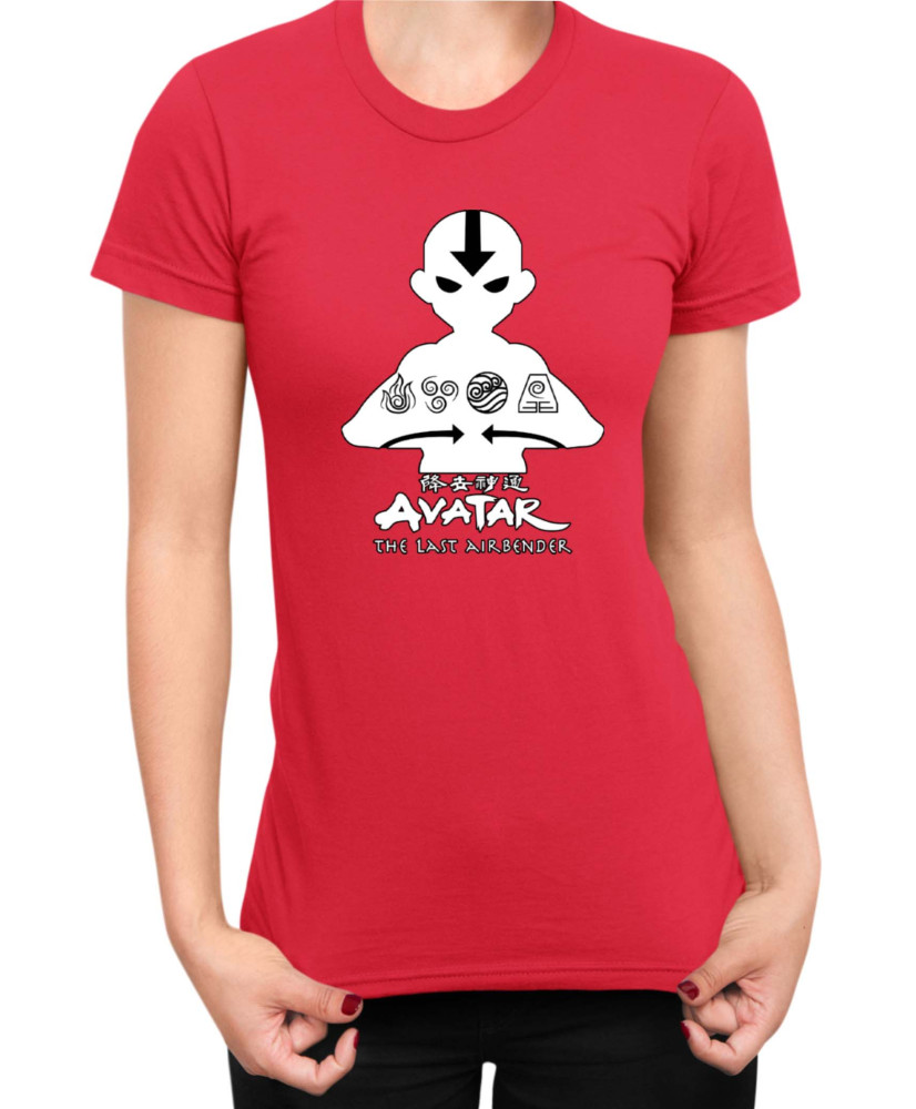 Дамска Тениска Japan Manga Anime Comics Animation Avatar The Last Airbender Aang