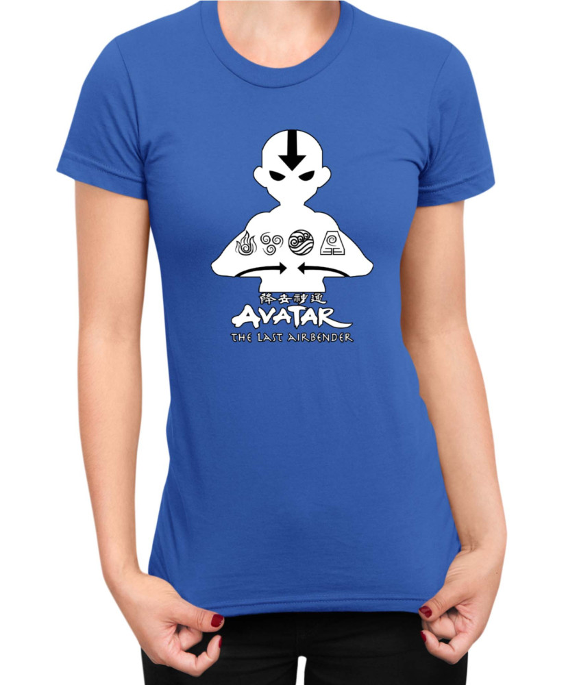 Дамска Тениска Japan Manga Anime Comics Animation Avatar The Last Airbender Aang