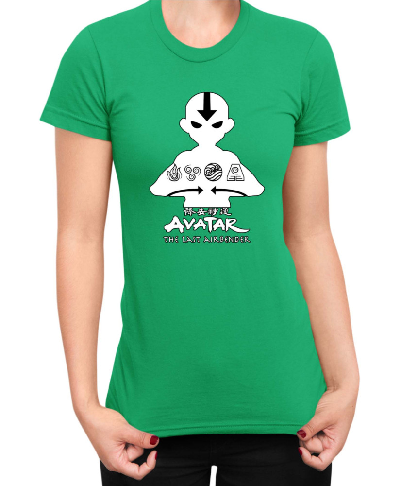 Дамска Тениска Japan Manga Anime Comics Animation Avatar The Last Airbender Aang
