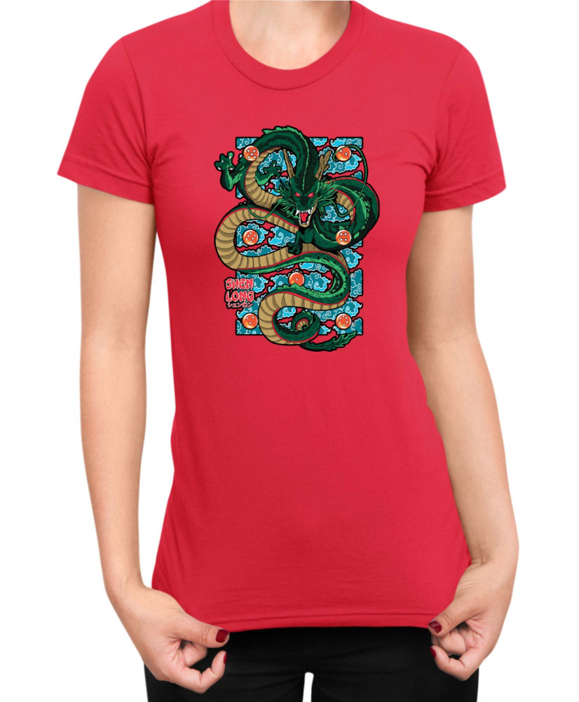 Дамска Тениска Japan Manga Anime Comics Animation Dbz Devine Dragon