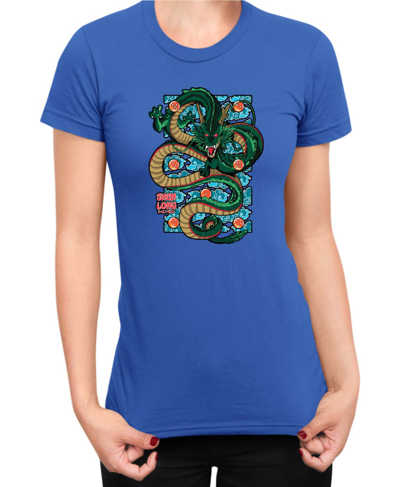 Дамска Тениска Japan Manga Anime Comics Animation Dbz Devine Dragon Дамска Тениска Japan Manga Anime Comics Animation Dbz Devine Dragon