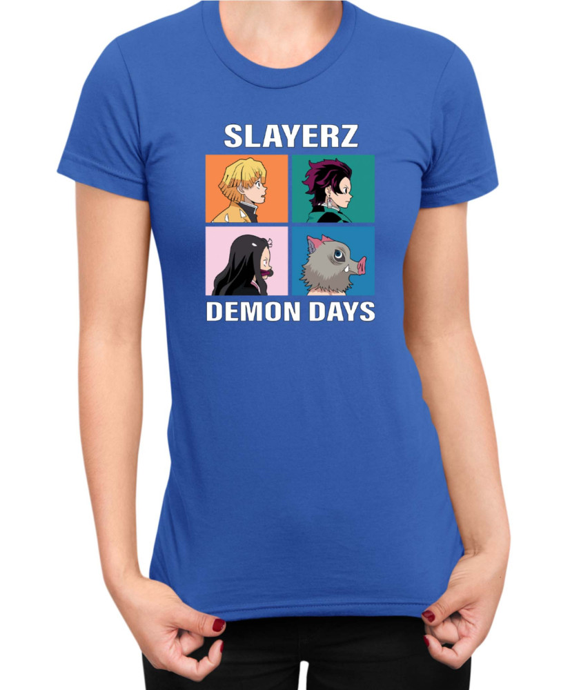 Дамска Тениска Japan Manga Anime Comics Animation Demon Slayer Slayerz