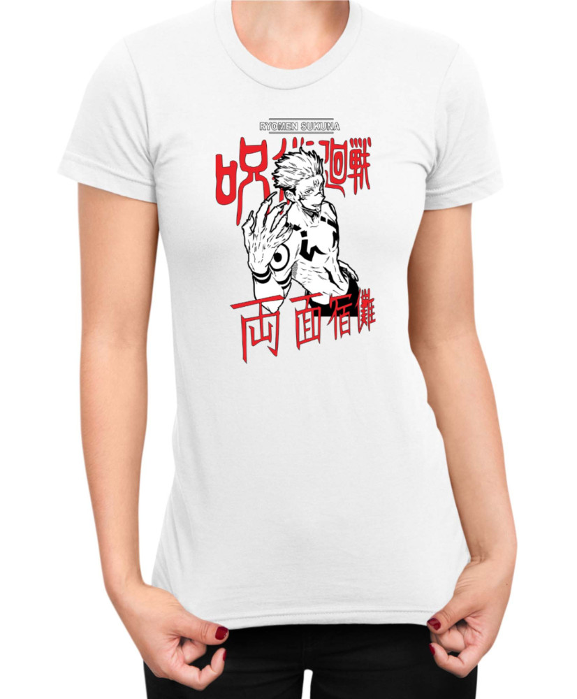 Дамска Тениска Japan Manga Anime Comics Animation Jujutsu Kaisen Ryomen Sukuna