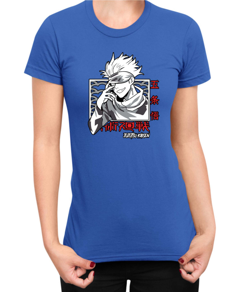 Дамска Тениска Japan Manga Anime Comics Animation Jujutsu Kaisen Teacher
