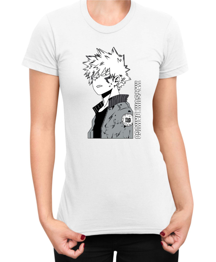 Дамска Тениска Japan Manga Anime Comics Animation My Hero Academia Katsuki Bakugo Дамска Тениска Japan Manga Anime Comics Animation My Hero Academia Katsuki Bakugo