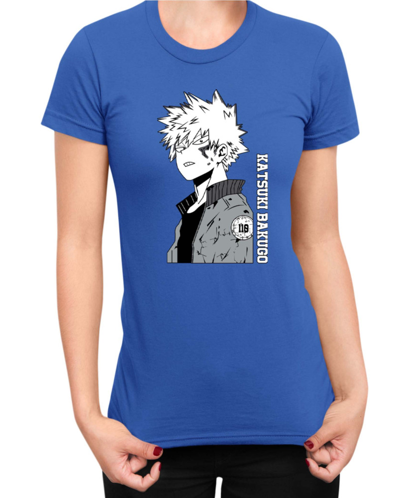 Дамска Тениска Japan Manga Anime Comics Animation My Hero Academia Katsuki Bakugo Дамска Тениска Japan Manga Anime Comics Animation My Hero Academia Katsuki Bakugo