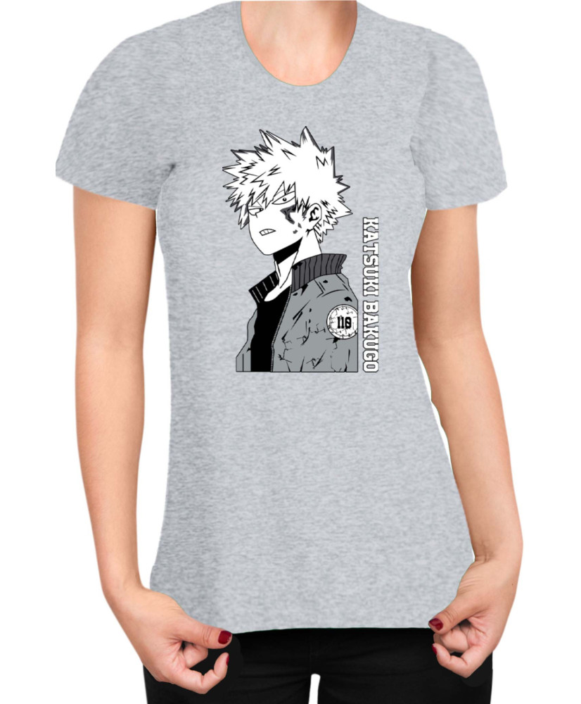 Дамска Тениска Japan Manga Anime Comics Animation My Hero Academia Katsuki Bakugo Дамска Тениска Japan Manga Anime Comics Animation My Hero Academia Katsuki Bakugo