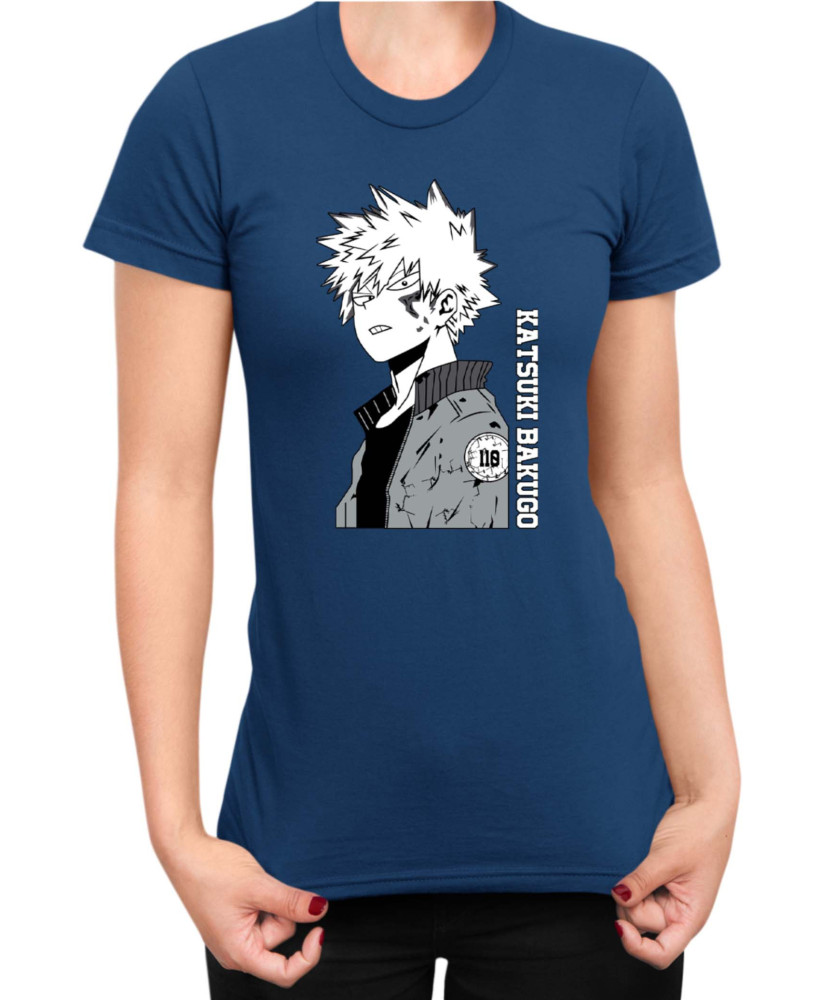 Дамска Тениска Japan Manga Anime Comics Animation My Hero Academia Katsuki Bakugo Дамска Тениска Japan Manga Anime Comics Animation My Hero Academia Katsuki Bakugo