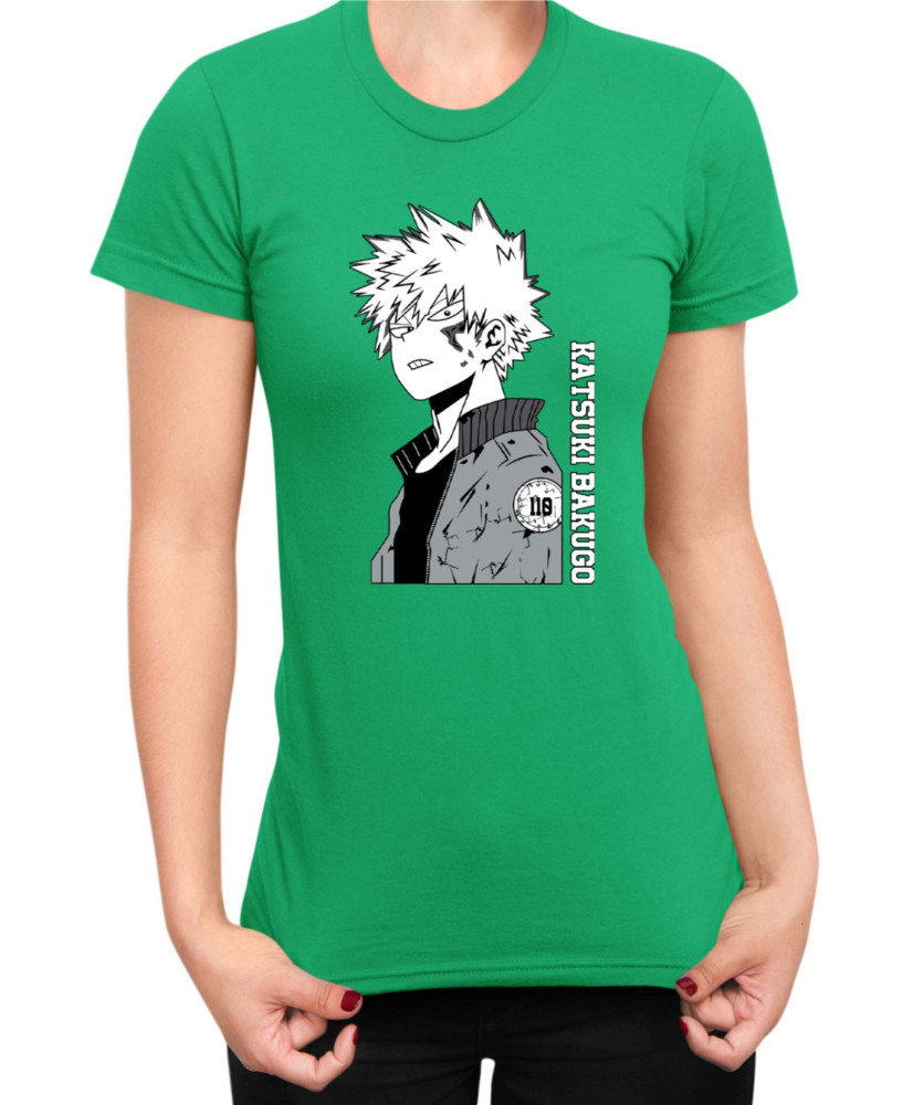 Дамска Тениска Japan Manga Anime Comics Animation My Hero Academia Katsuki Bakugo Дамска Тениска Japan Manga Anime Comics Animation My Hero Academia Katsuki Bakugo