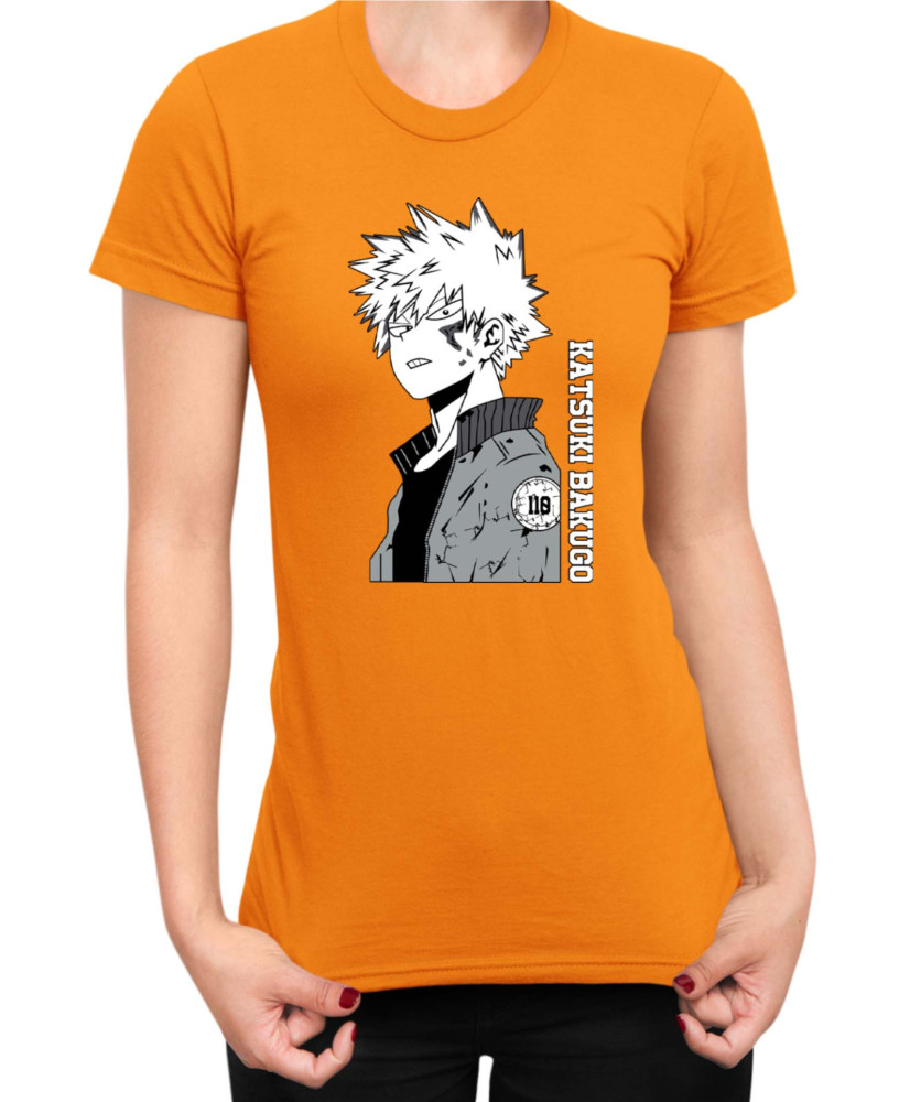 Дамска Тениска Japan Manga Anime Comics Animation My Hero Academia Katsuki Bakugo Дамска Тениска Japan Manga Anime Comics Animation My Hero Academia Katsuki Bakugo