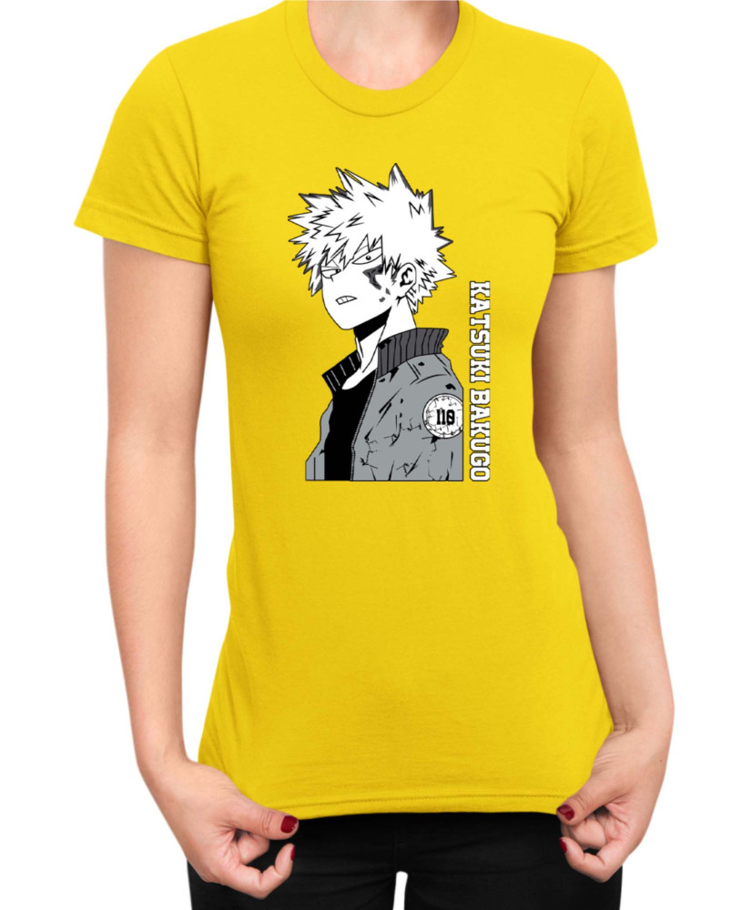 Дамска Тениска Japan Manga Anime Comics Animation My Hero Academia Katsuki Bakugo Дамска Тениска Japan Manga Anime Comics Animation My Hero Academia Katsuki Bakugo