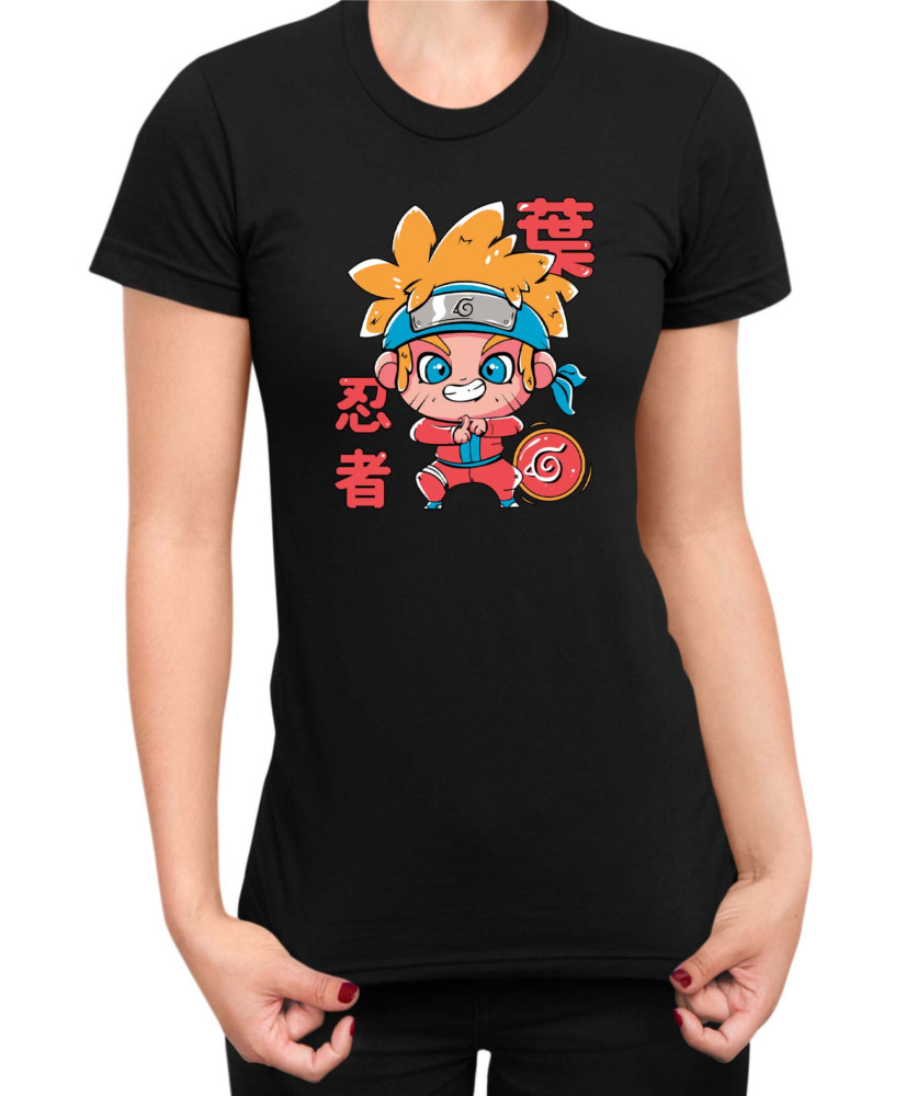 Дамска Тениска Japan Manga Anime Comics Animation Naruto Chibi