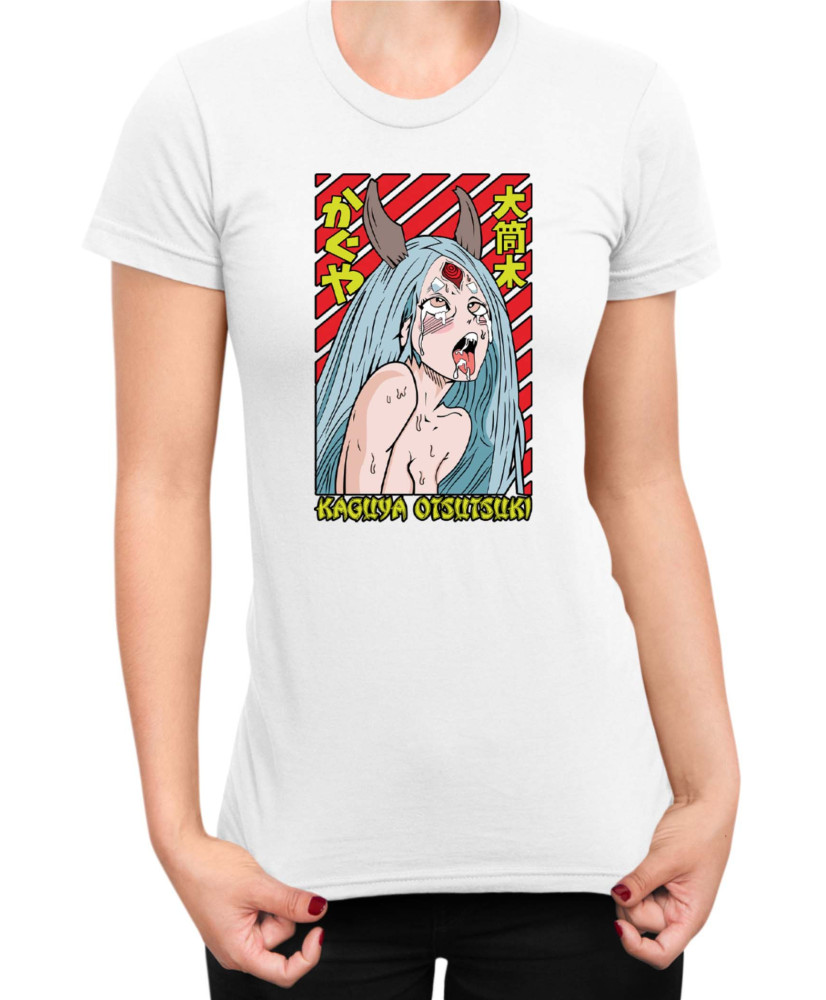 Дамска Тениска Japan Manga Anime Comics Animation Naruto Kaguya Otsutsuki Дамска Тениска Japan Manga Anime Comics Animation Naruto Kaguya Otsutsuki