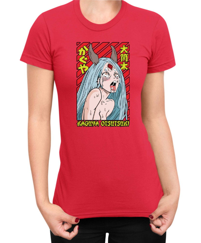 Дамска Тениска Japan Manga Anime Comics Animation Naruto Kaguya Otsutsuki Дамска Тениска Japan Manga Anime Comics Animation Naruto Kaguya Otsutsuki