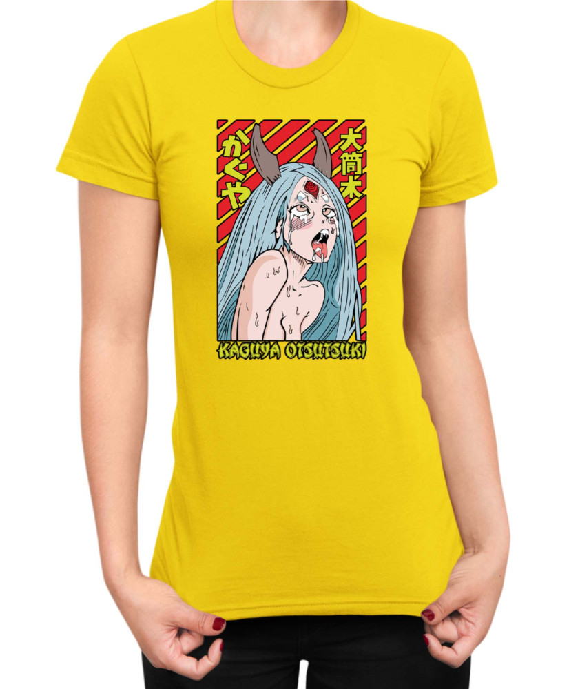 Дамска Тениска Japan Manga Anime Comics Animation Naruto Kaguya Otsutsuki Дамска Тениска Japan Manga Anime Comics Animation Naruto Kaguya Otsutsuki