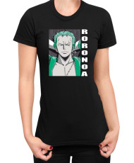 Дамска Тениска Japan Manga Anime Comics Animation One Piece Zoro Pose