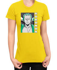 Дамска Тениска Japan Manga Anime Comics Animation One Piece Zoro Pose