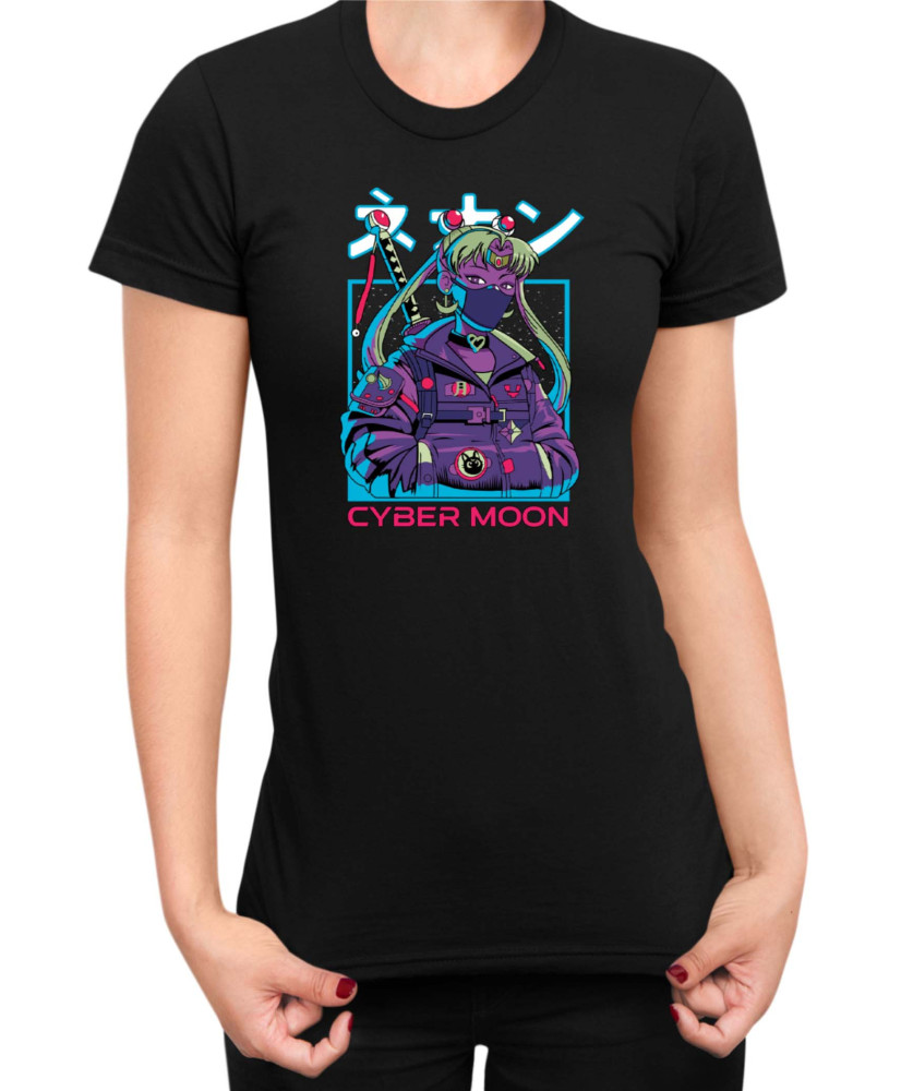 Дамска Тениска Japan Manga Anime Comics Animation Sailor Moon Cyber
