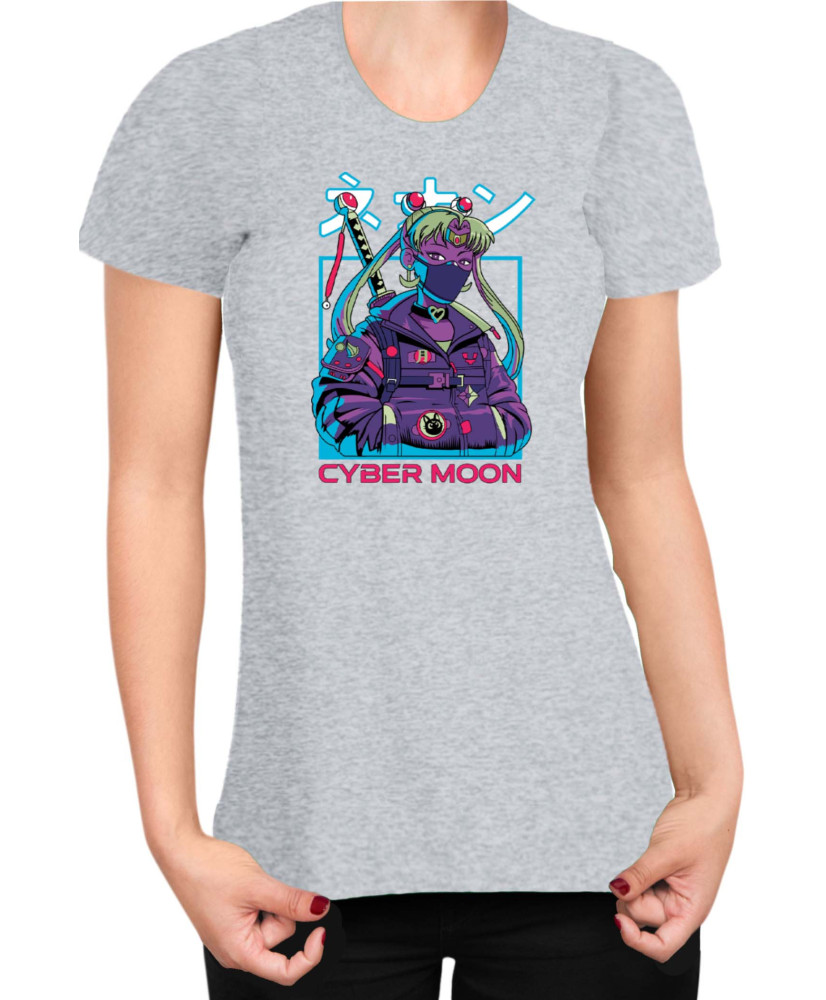Дамска Тениска Japan Manga Anime Comics Animation Sailor Moon Cyber