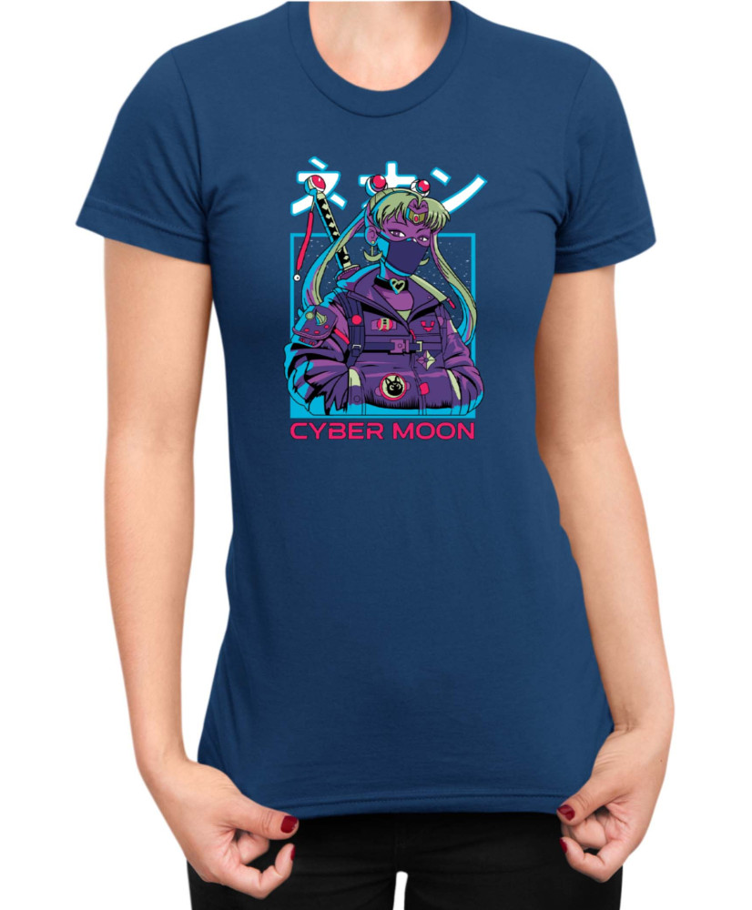 Дамска Тениска Japan Manga Anime Comics Animation Sailor Moon Cyber