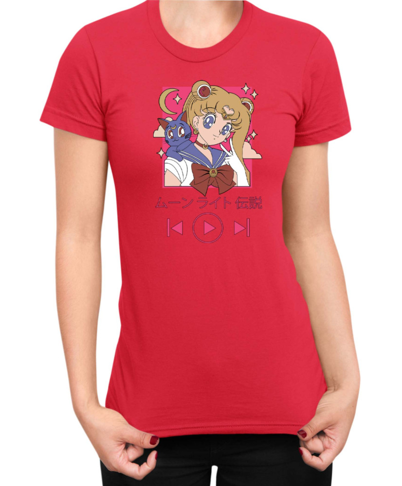 Дамска Тениска Japan Manga Anime Comics Animation Sailor Moon Legend Of The Moonlight