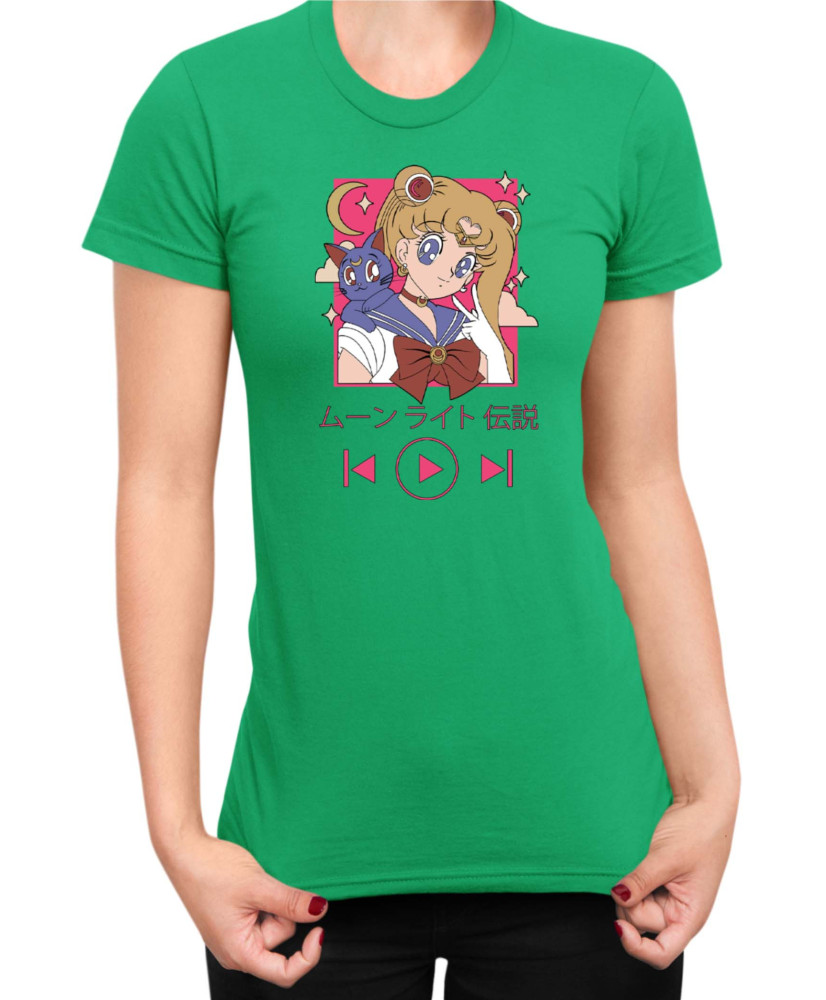 Дамска Тениска Japan Manga Anime Comics Animation Sailor Moon Legend Of The Moonlight
