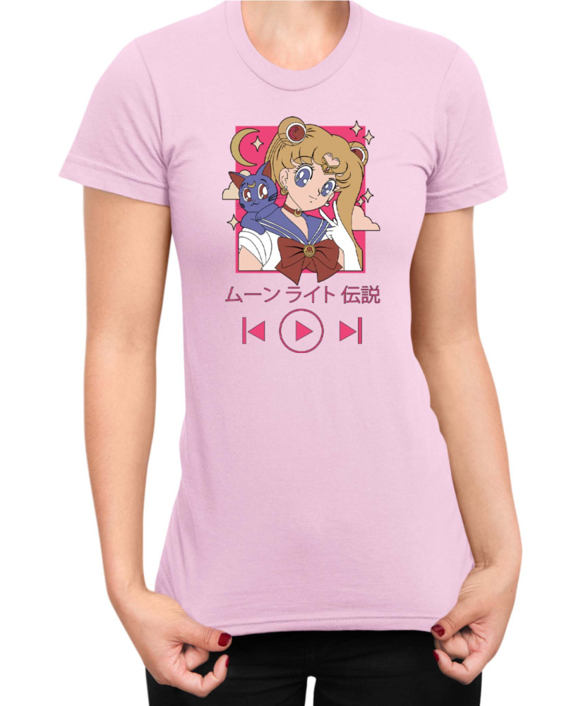 Дамска Тениска Japan Manga Anime Comics Animation Sailor Moon Legend Of The Moonlight