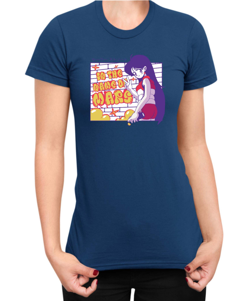 Дамска Тениска Japan Manga Anime Comics Animation Sailor Moon Rei Hino Дамска Тениска Japan Manga Anime Comics Animation Sailor Moon Rei Hino