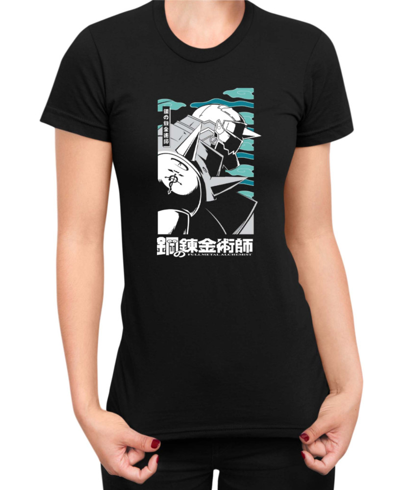 Дамска Тениска Japan Manga Anime Comics Animation Full Metal Alchemist Mazinger Дамска Тениска Japan Manga Anime Comics Animation Full Metal Alchemist Mazinger