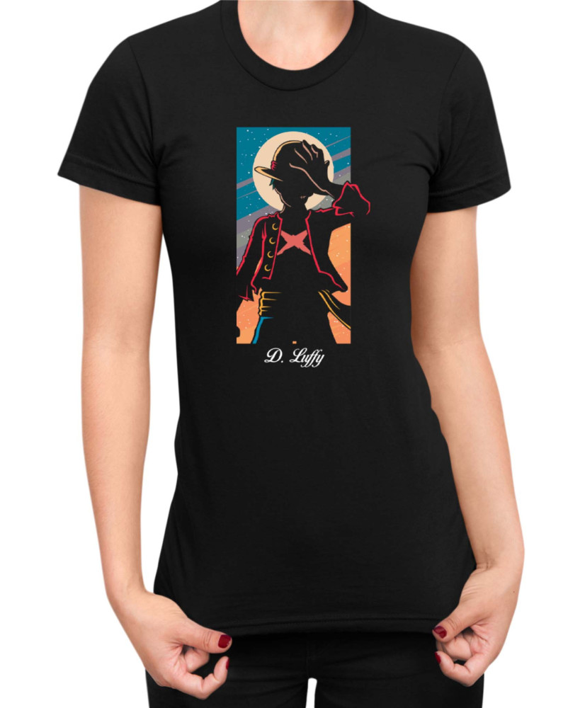 Дамска Тениска Japan Manga Anime Comics Animation One Piece Moonlight Luffy Дамска Тениска Japan Manga Anime Comics Animation One Piece Moonlight Luffy