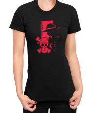 Дамска Тениска Japan Manga Anime Comics Animation One Piece Red Monkey