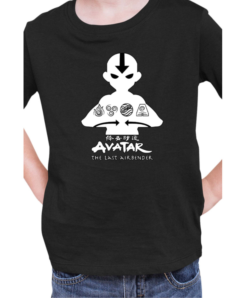 Детска Тениска Japan Manga Anime Comics Animation Avatar The Last Airbender Aang